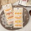 120pcs Cream Bakery Series Kawaii Food Desserts Message Convenience Sticker DIY Diary Scrapbook Cute Student Stationery