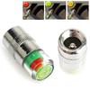 4ks Auto Tyre Gage Pressure Pressure Monitor Senzor Alert Indicator Ventilky
