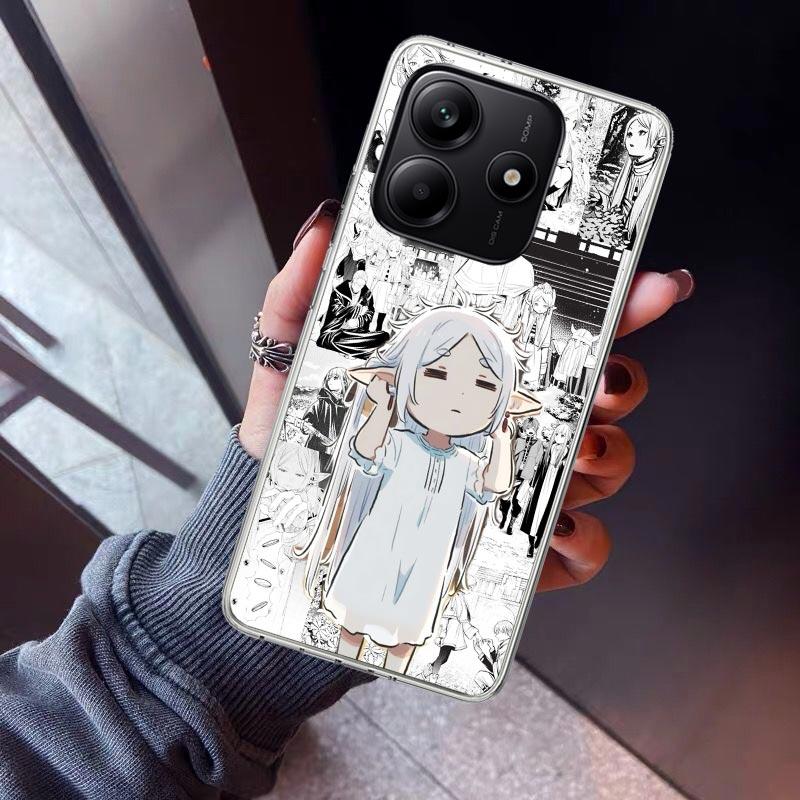 

Frieren Beyond Journeys End Phone Case For Xiaomi Redmi Note 10 11 12 13 14 15 Pro Plus 11S 12S 14S 11T 11E 10S Soft TPU Back Co Redmi Note 14 Pro 4G
