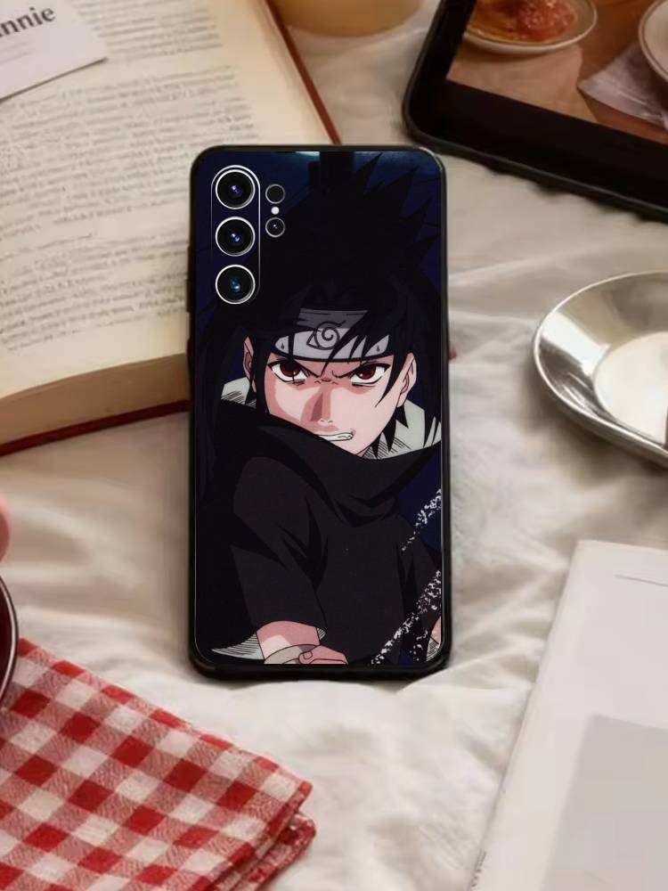 Anime V-Narutos Cover  Phone Case For Samsung S26,S25,S24,S23,S22,S21,S20,Plus,Fe,Lite,Others Black Cover