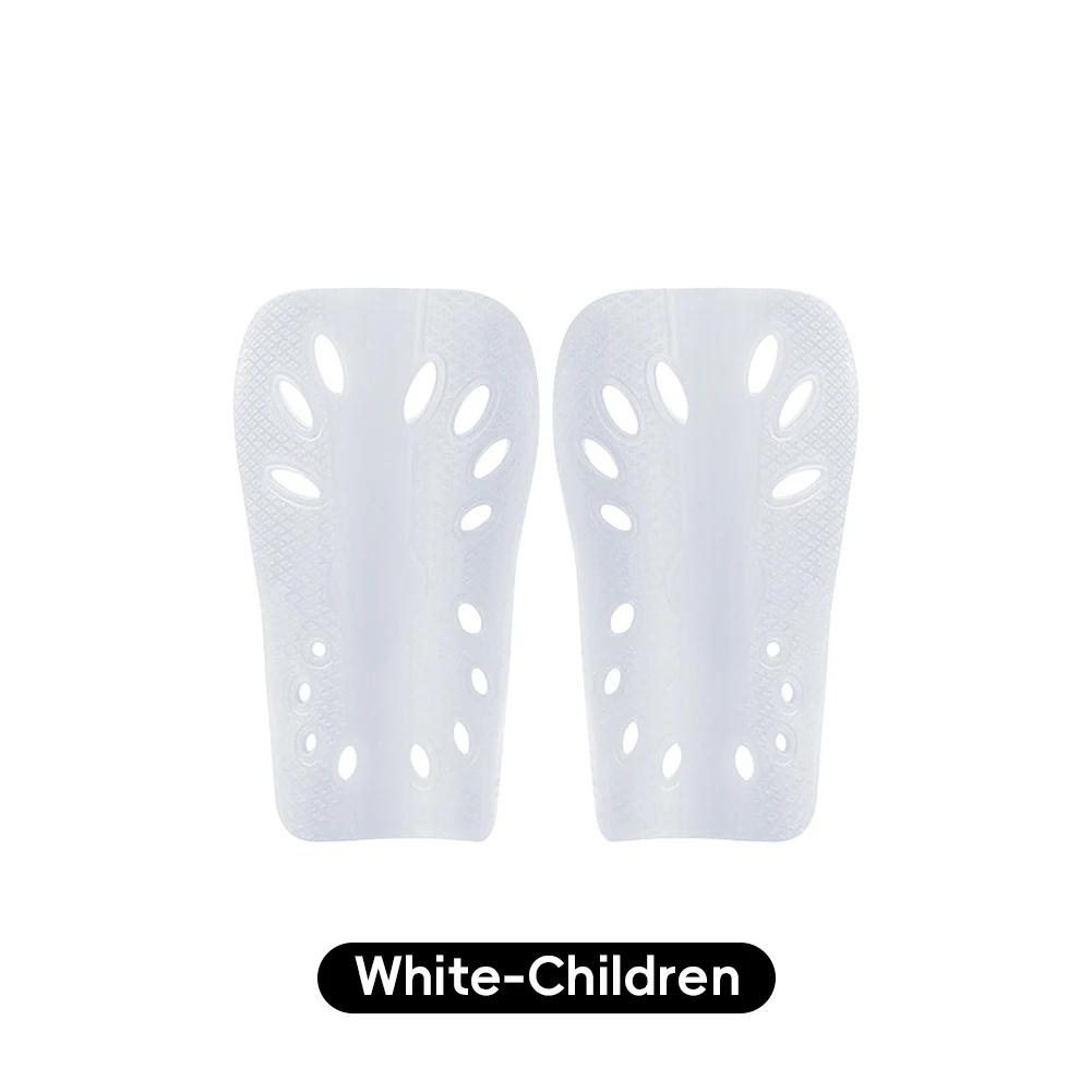 

Without Strapping Soccer Shin Pads Soft Thickening Inner Lining Shin Guard Lightweight Plastic Football Guards Leg Protector Children белый