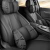 High Quality Universal Car Headrest Cushion Car Seat Neck Pillow Perforated Leather Breathable Lumbar Support Car Pillow
