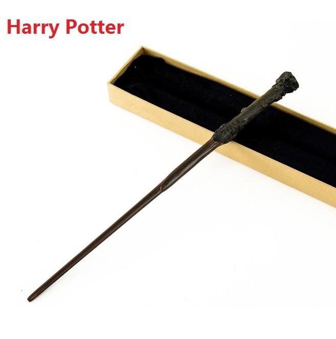 Hermione Granger Magic Wand High-quality Resin Prop Elegant Brown Box