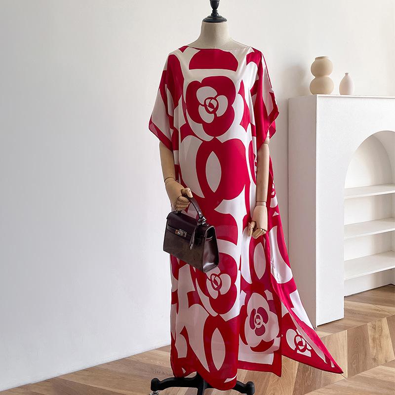 

Летнее Свободное Длинное Платье Простой Длинный Стиль Красивая Парча Солнцезащитный Темперамент Шелковый Шарф Пляжный Отпускной Стиль Дорожная Шаль 120*85