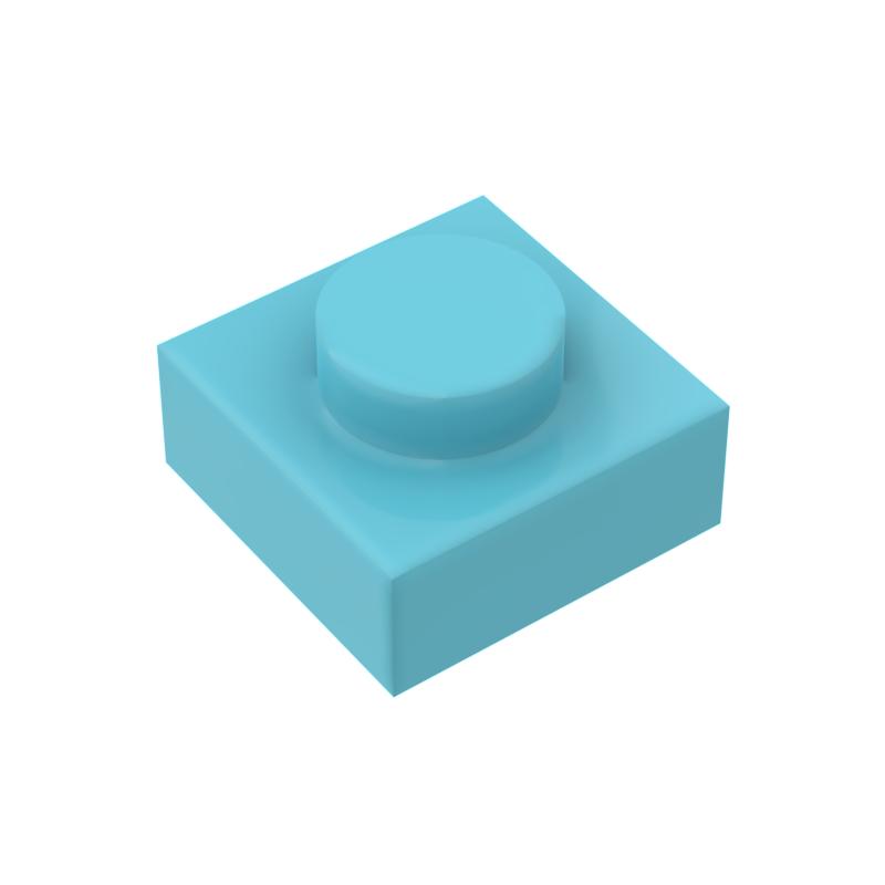 Rainbow Pig MOC Parts 3024 30008 Plate 1 x 1 Compatible Bricks DIY Assmble Building Blocks Particle Kid Puzzle Brain Toy Gift