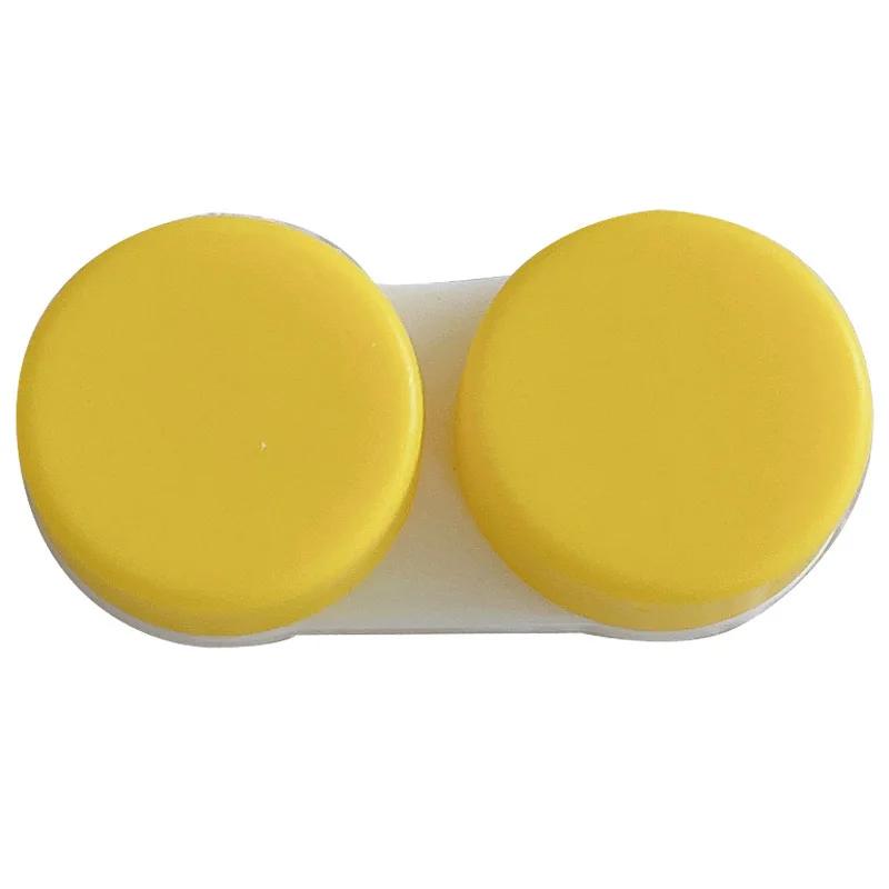 Colored Contact Lens L+R Cases Storage Holder Case Candy Color Soaking Container Travel Accessaries Lenses Contact Lenses Box