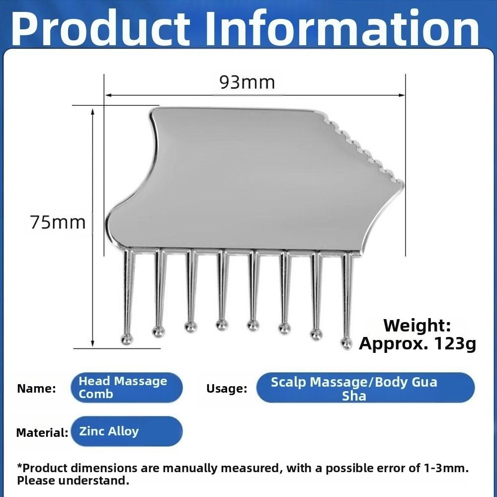 Soothing Relief Scalp Massager Stainless Steel Body Massager  for Head Neck Shoulders Legs & Arms