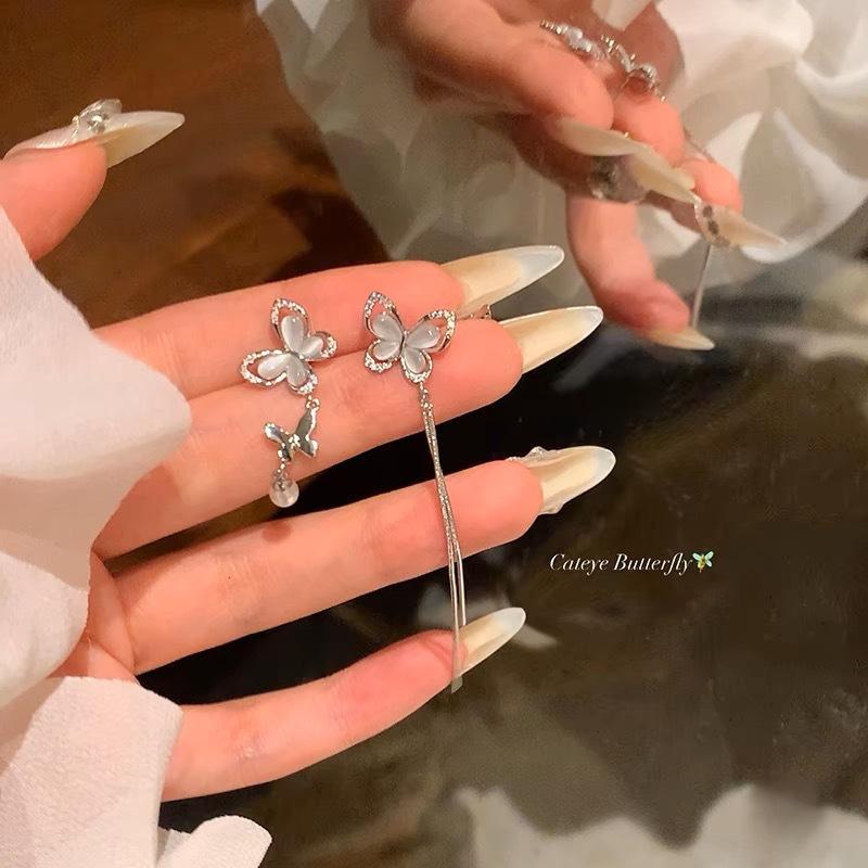 Mote øredobber, retro lette luksus øredobber i lang stil, friske og søte øredobber, high-end gave øredobber smykker gave