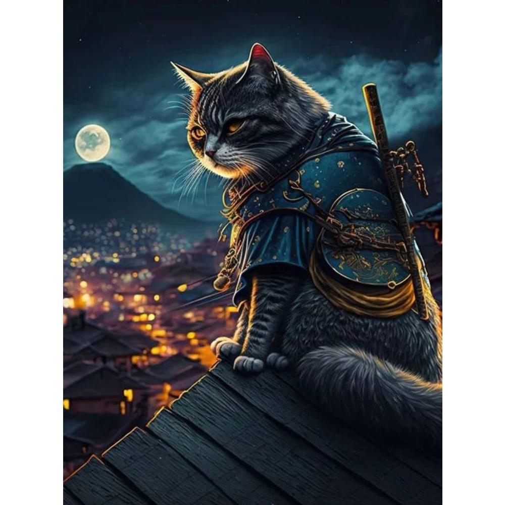 DIY Full Round Diamond Painting Cross Stitch 3D Animal Art Style Home Scene Decorative Diamond Painting 5d Diamond Art Painting