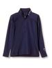 Goldwin C3fit Advanced Warm Long Sleeve Eclipse Size 140 To Japanese Size Zip-Up T-Shirt, Kids' Navy, (equivalent 140)