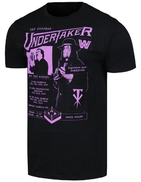 The Undertaker The Deadman T-Shirt Unisex Fan Gift S-5XL Unisex T-Shirt S