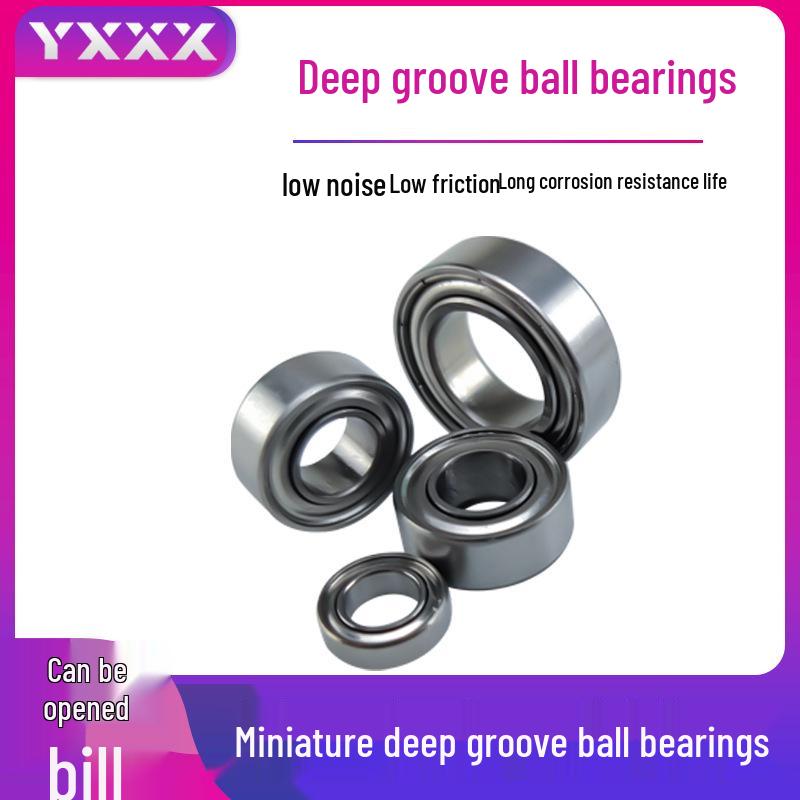 

Miniature Thin-Walled Bearings for Fitness Equipment, Freewheels, and Jump Ropes; Includes Refrigerator Magnet Bearings. 608ZZ (Pure Iron)