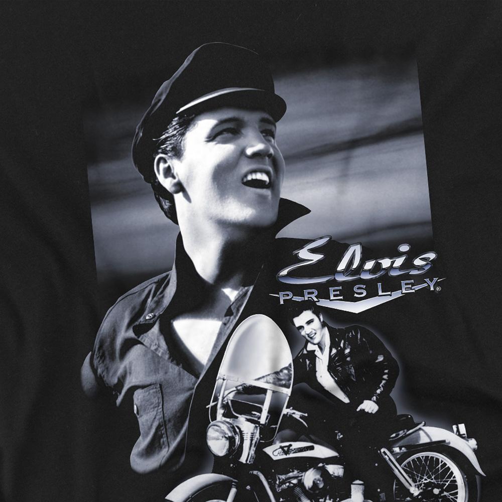 Elvis Presley Childrens/Kids Motorcycle T-Shirt