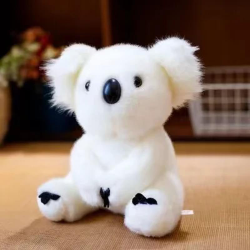 1pc Kawaii Simulation Australia Koala Plush Toy Stuffed Animal Doll Mom Baby Kids Infant Girls Toys Birthday Gift Home Decor
