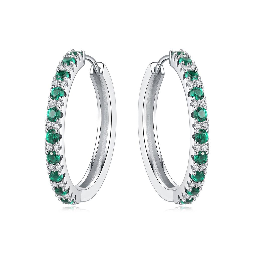 925 Sterling Silver Simple Gold U-shaped Earrings Jewelry Versatile Hoop Earrings for Women Jewelry Fine Birthday Party Gifts