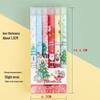 Cartoon Christmas Gel Pen Set: Black Ink, Creative Ballpoint, Press Design, Boxed for Students