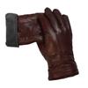 Winter Real Leather Gloves Men's Velvet Thickened Warm and Cold-proof Sheepskin Fashionable Outdoor Riding Gloves