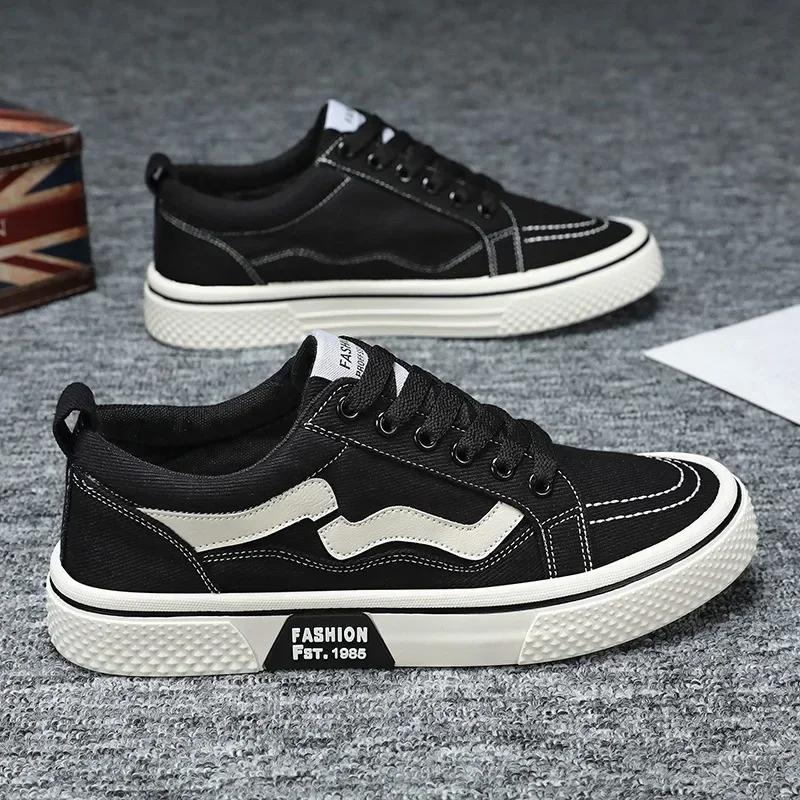 Trendy Men Canvas Shoes Breathable Mens Casual Shoes  New Non-Slip Male Sneakers Sport Skateboard Shoes Zapatillas De