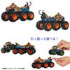 Hot Wheels Monster Truck Transporter Assortment (4-Car Box) - Vehicle Toy, Miniature Car, Ages 3+, Multi-Purpose, 986C-HWN86