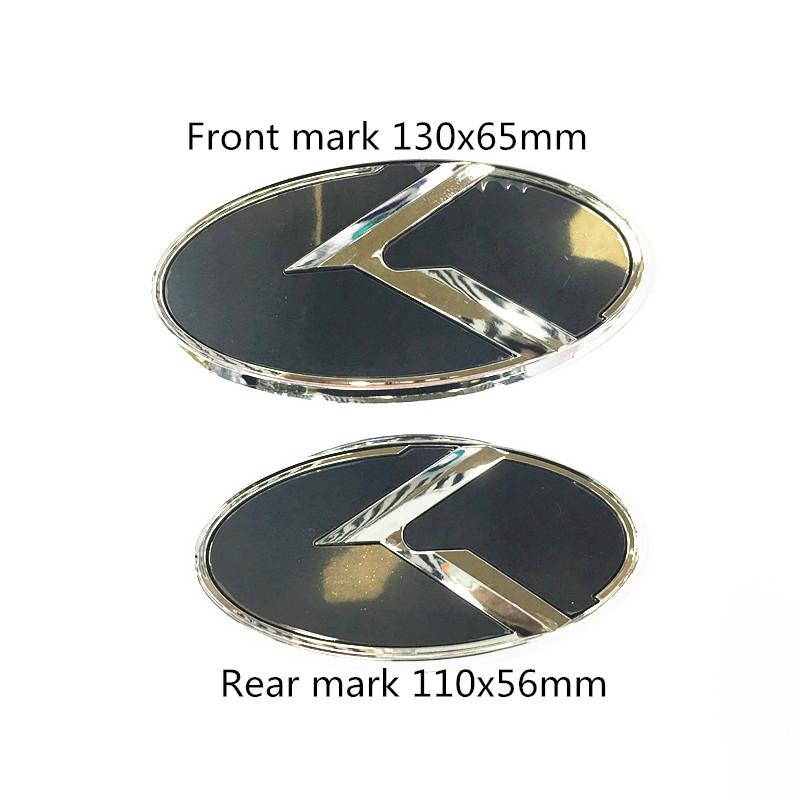 3D Flug K Logo Emblem Abzeichen Kühlergrill Vorne+Hinten+Lenkradkappen Für KIA K5 2011-2013 Optima Forte 2009-2014