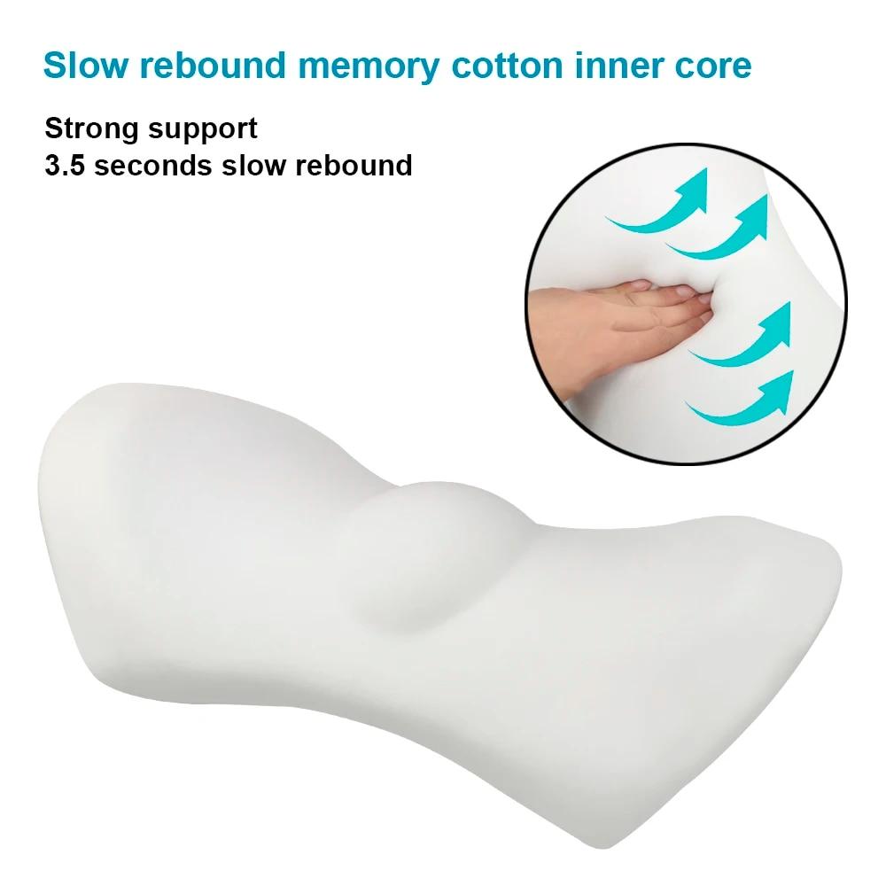 Bederní opěrka Polštář Autosedačka Paměťová pěna