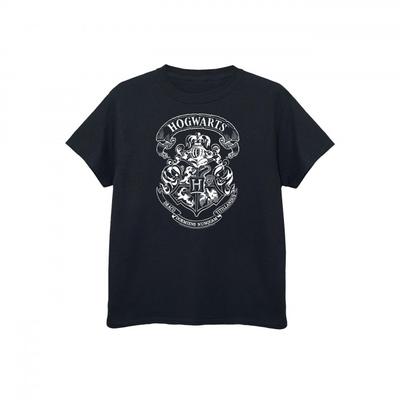 Girls Hogwarts Crest Cotton T-Shirt