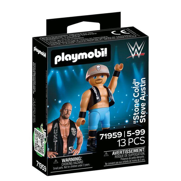 PLAYMOBIL 71959 WWE « Stone Cold » Steve Austin