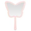 Espelho de Maquiagem Portátil HD de Mão Borboleta para Meninas