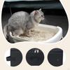 Cat Toilet Training Semi Enclosed Litter Box Foldable Pet Container Oxford Cloth Waterproof