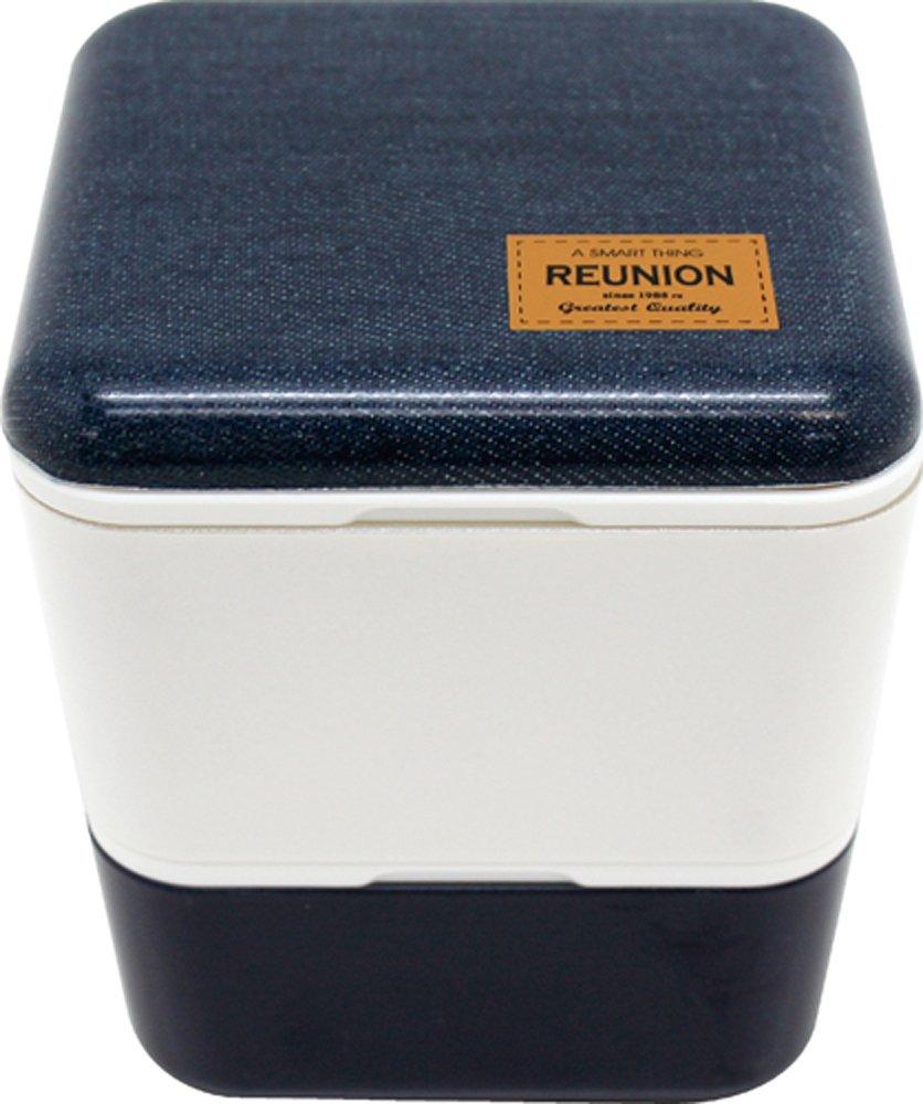 

REUNION Tapered Nesting Lunch Denim-Coated Box, Indigo, PN-2415-210