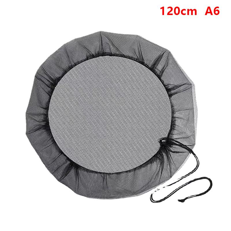 1 ks Síťovaný kryt na dešťové sudy - Síťovina proti komárům pro sběrné nádoby/nádrže na vodu