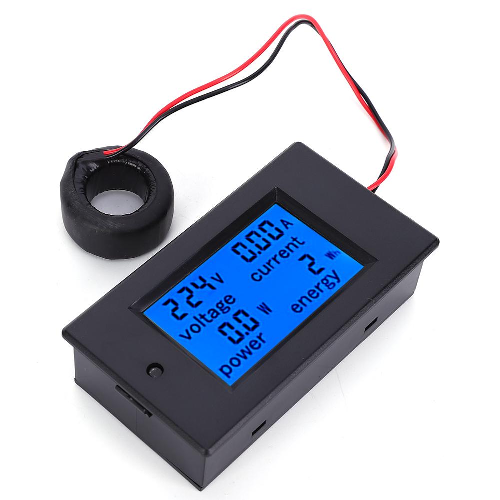 TSPZEM061 Multifunction LCD Digital AC Voltage Current Power Energy Meter Tester