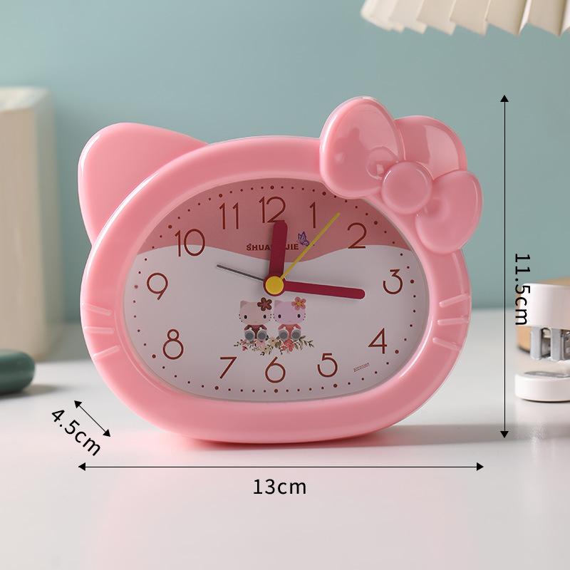 Scan the second alarm clock timer student using desk cartoon clock bedroom living room internet celebrity creative cute clock