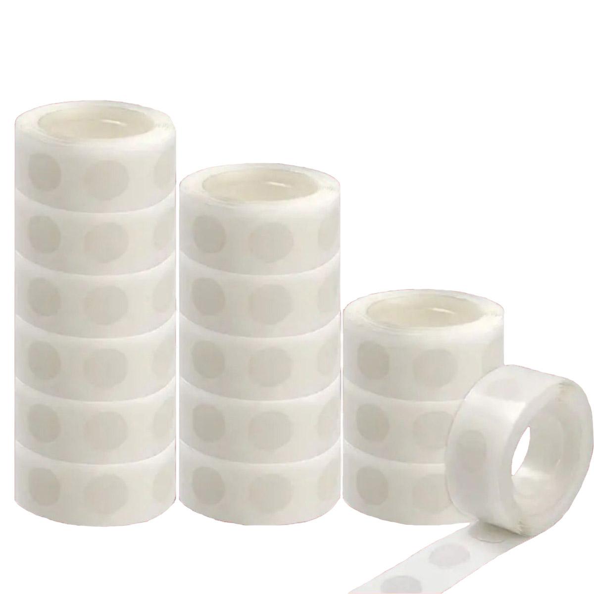 

Double Sided Adhesive Point Dot Tape DIY Scrapbooking Craft Birthday Wedding Party Decoration Balloon Glue Sticky Dots Tapes 10roll белый
