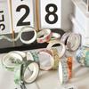 5 Rolls Spring Flower Washi Tape Self-adhesive Artistic Tape  Craft Making