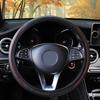 15'' Car Steering Wheel Cover Leather Breathable Anti-slip Protector Accessories
