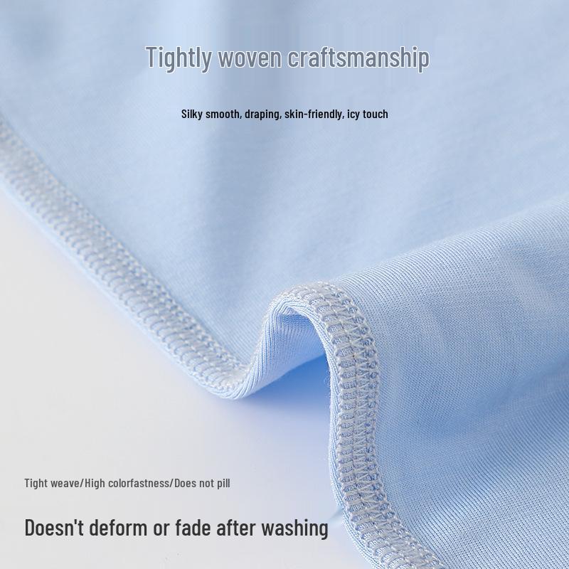 Chlapecký župan s dlouhým rukávem z modalu – Letní a jarní/podzimní noční košile pro pohodlí po obřízce