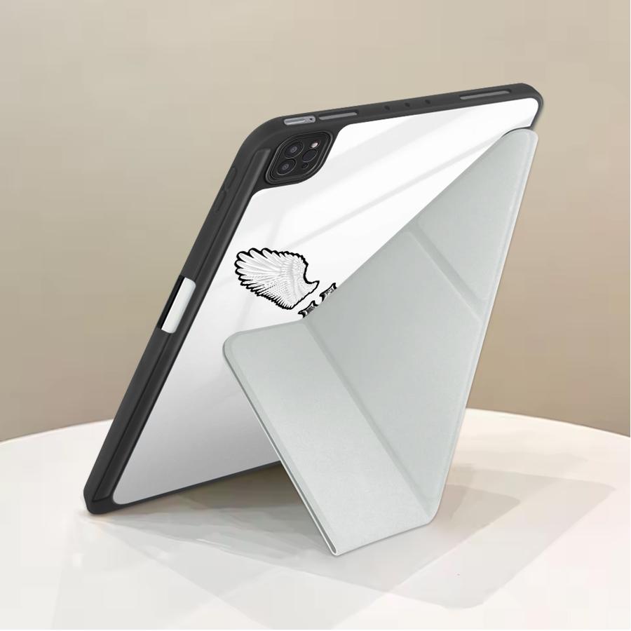 Angel Cross Art Holder Cover Tablet Case For iPad Pro 11th 10th 9th 8th 7th 12.9inch Mini 6 7 Air 4 5 M3 M2 1 2 M4 11inch Pro