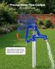 Frost Proof Yard Hydrant, 980mm Freeze-Proof Outdoor Water Faucet with 305mm Bury Depth, G 3/4" Pipe Connection, Lever Handle + Handwheel, No Lead