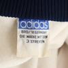 Adidas 70s West German Tag Vintage Track Jacket M White Descente Jersey Men's Used