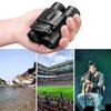 Compact 8x21 Folding Binoculars Lightweight Portable Outdoor Optics for Bird Watching Hiking Travel and Sporting Events