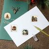 250 STÜCK Original, Neuer Retro-Stil, Weihnachtsaufkleber, Weihnachtsgeschenke, Dekorative Aufkleber, Umschlag- und Grußkartensiegel