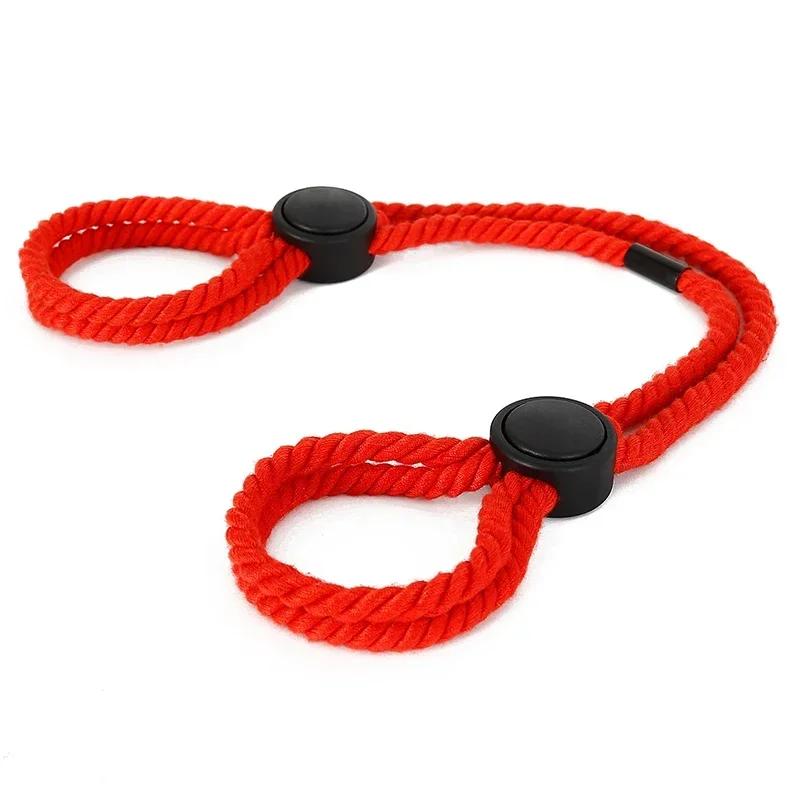 Cotton Rope Cuffs Handcuffs Ankle Cuff Restraints Bondage Bracelet  Fetish Adult Sex Toys for Couples Exotic Accessories