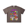 260 GSM Double Yarn 32 Count 100% Cotton One Piece V52 Devil Fruits Print Unisex Heavy Cotton T Shirt