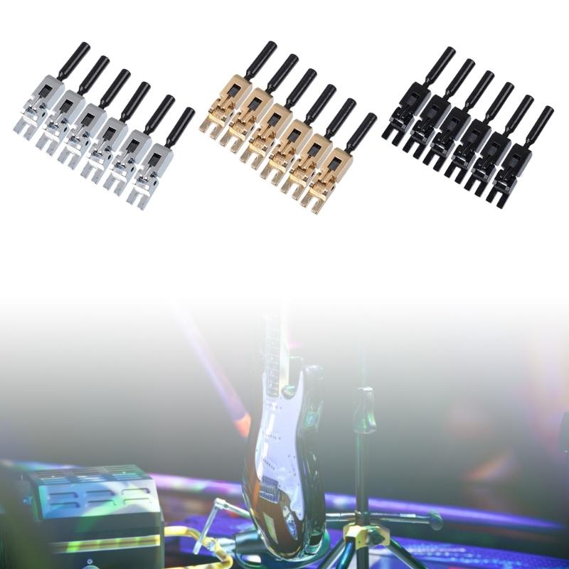 Locked Saddles for Guitar Tremolo Bridge Saddles Blocks Locked String Saddles