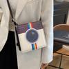 Fashion Camera Shaped Youth Women's Shoulder Bags Design Originality Small Square Bag Personality Crossbody Bag