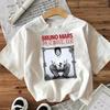 High Quality Cotton Bruno Mars T Shirt Women S Classic Kawaii Graphic Tshirt Comfortable Pop Culture Psychedelic Graphic