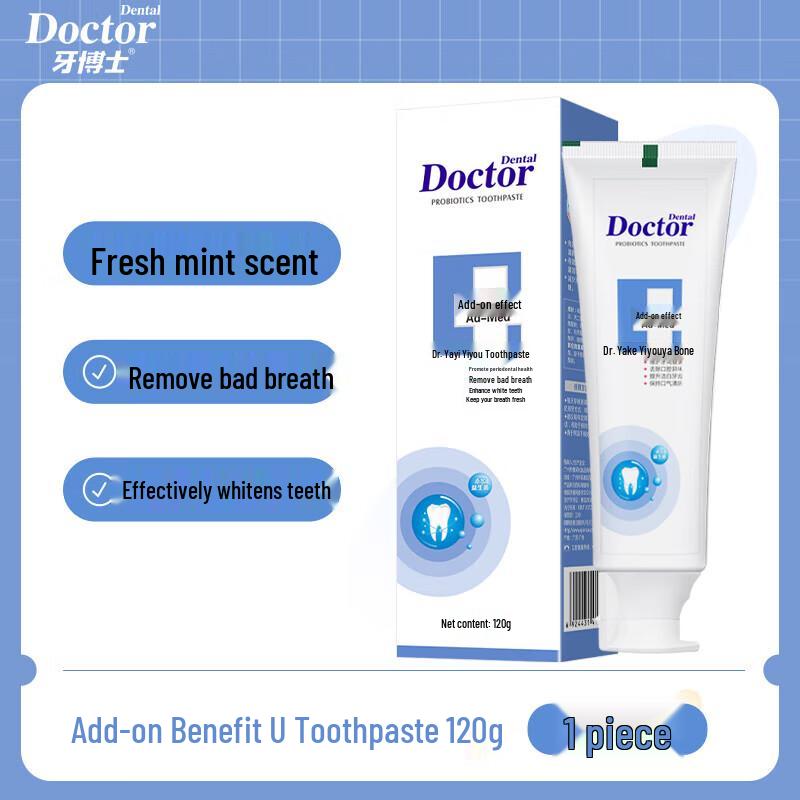 

Dr. Ya Probiotic Whitening Toothpaste