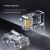 Shengwei Cat5e Gold-Plated RJ45 Unshielded Modular Plugs (100-Pack)