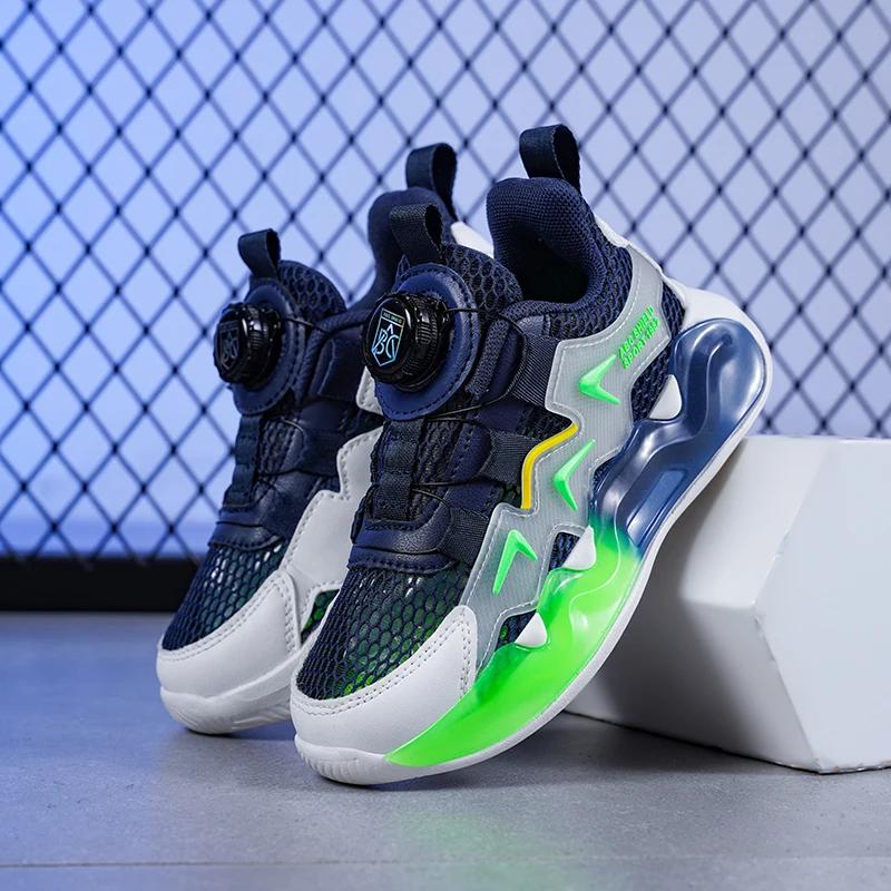 Summer Children Shoes Stylish Girls Sneaker Lightweight Breathable Tennis Kids Trainers Non-slip School Girls Sports Shoes